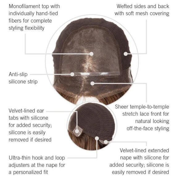 RAQUEL WELCH MIDNIGHT IN PARIS in RH2/4 Dark Chocolate - Picture 7 of 9